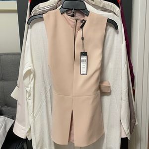 BCBG beige top